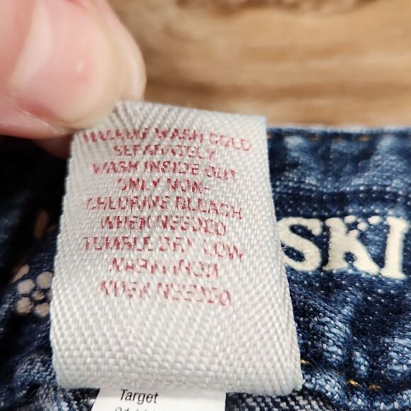 ☔️💜Mossimo Blue Denim Skinny Jeans Size 7/28 - Picture 11 of 11